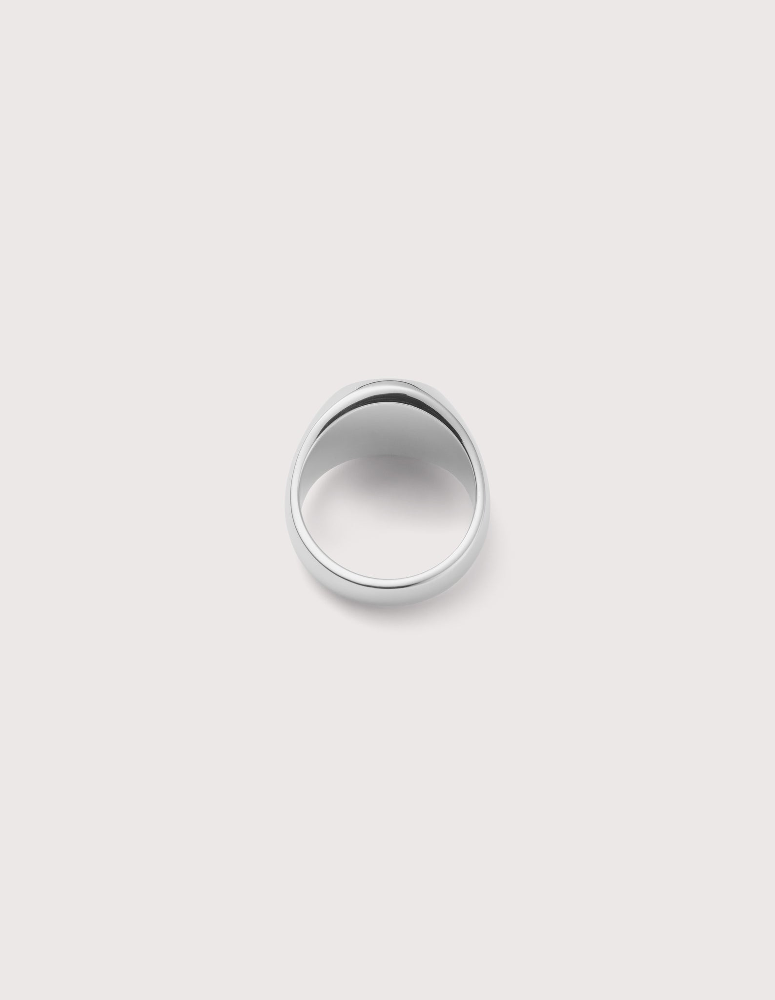 Mini Signet Ring Circle Polish